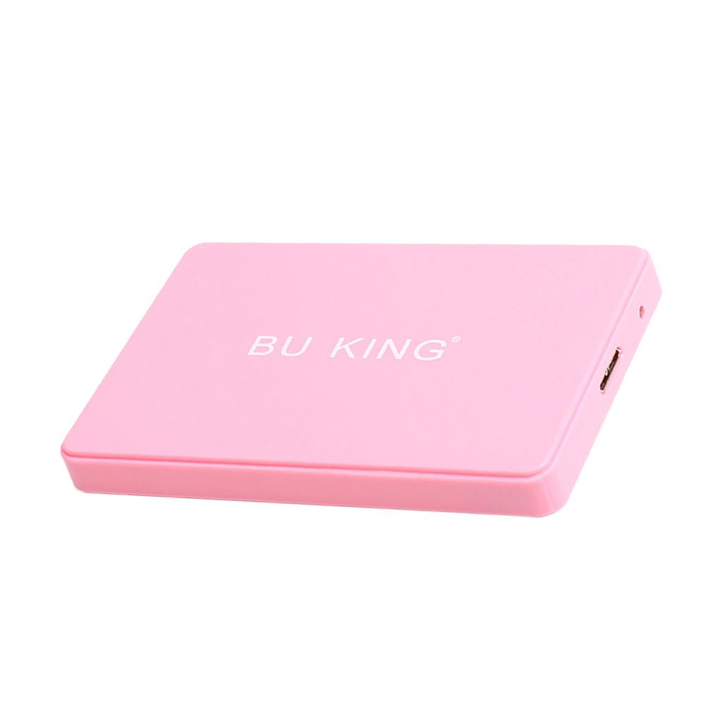 Bu King 2.5" 120G External Micro USB Hard Drive Disk HDD SSD Enclosure New