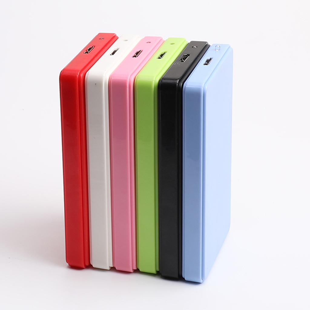 2.5" 250GB 5400 RPM External Micro USB Hard Drive Disk HDD SSD Enclosure