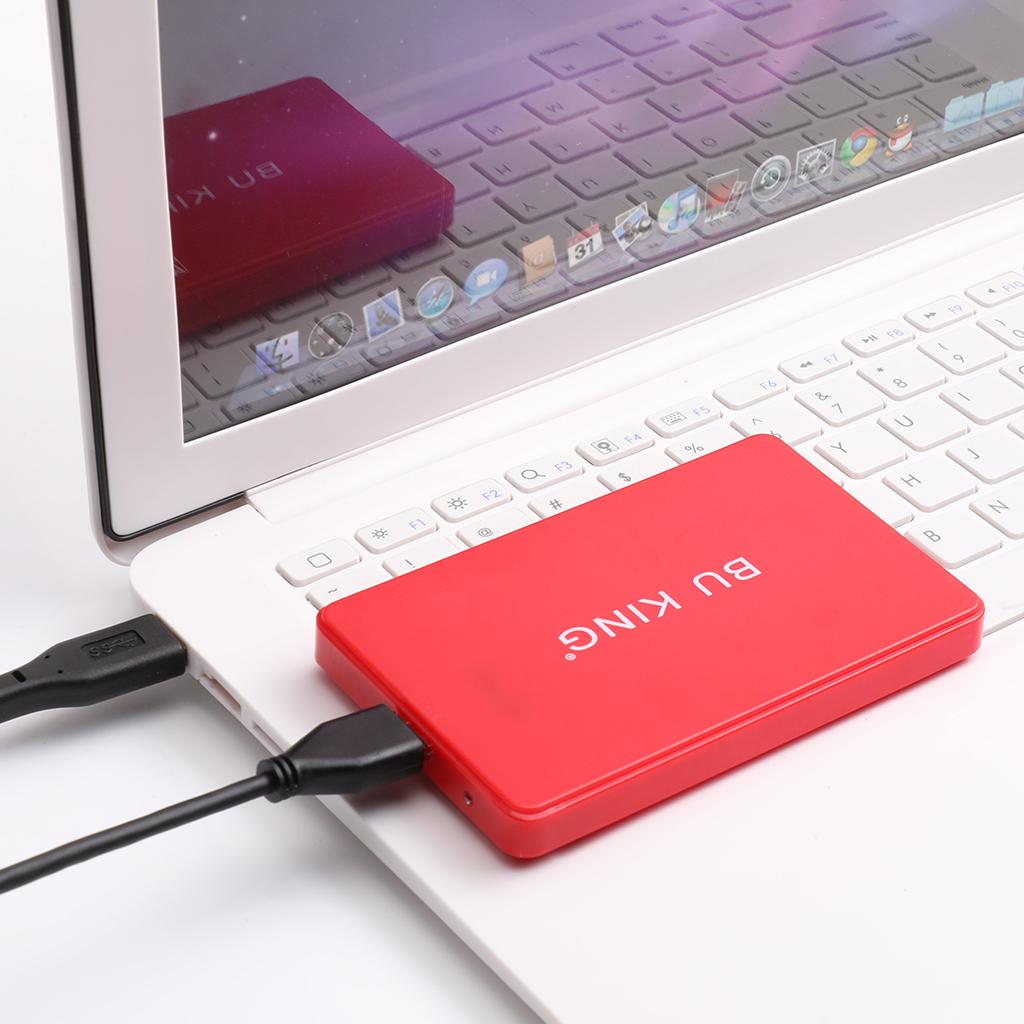 60GB 2.5" USB 3.0 External Hard Disk Drives Expansion HDD for Laptop PC Red