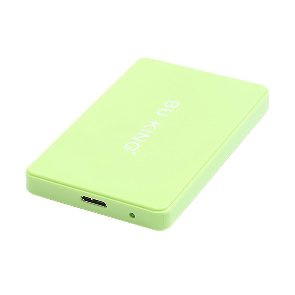 2.5'' 160G External Hard Disk Drive USB 3.0 Data Transfer HDD Box Case Green