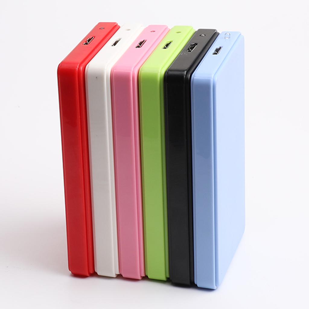 2.5'' 250G External Hard Disk Drive USB 3.0 Data Transfer HDD Box Case Green