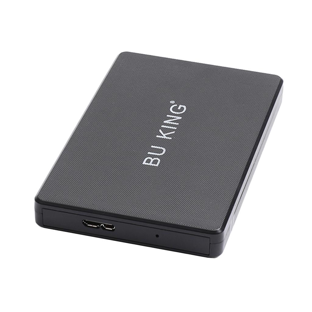 2.5'' 80G External Hard Disk Drive USB 3.0 Data Transfer HDD Box Case Black