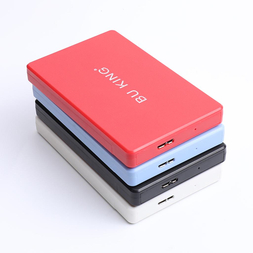 2.5'' 160G External Hard Disk Drive USB 3.0 Data Transfer HDD Box Case Black