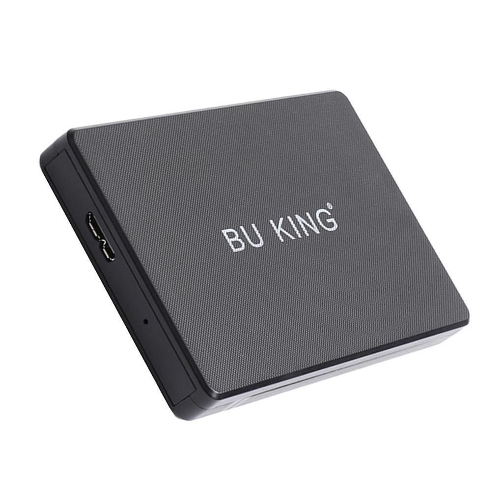 2.5'' 250G External Hard Disk Drive USB 3.0 Data Transfer HDD Box Case Black