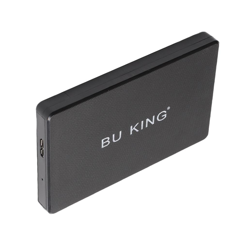 2.5'' 500G External Hard Disk Drive USB 3.0 Data Transfer HDD Box Case Black