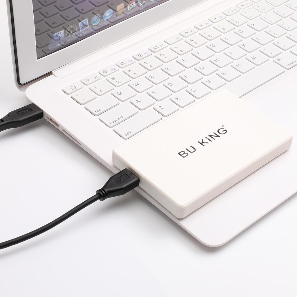 500G 2.5" USB 3.0 External Hard Disk Drives Expansion HDD for Laptop White