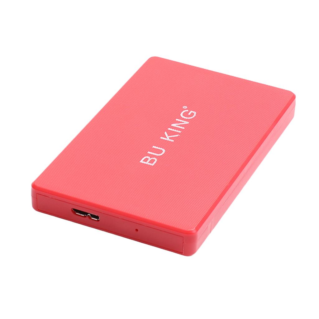 BUKING Red 160G 2.5" USB 3.0 Hard Drive Disk HDD 5Gbps for Laptop Computer