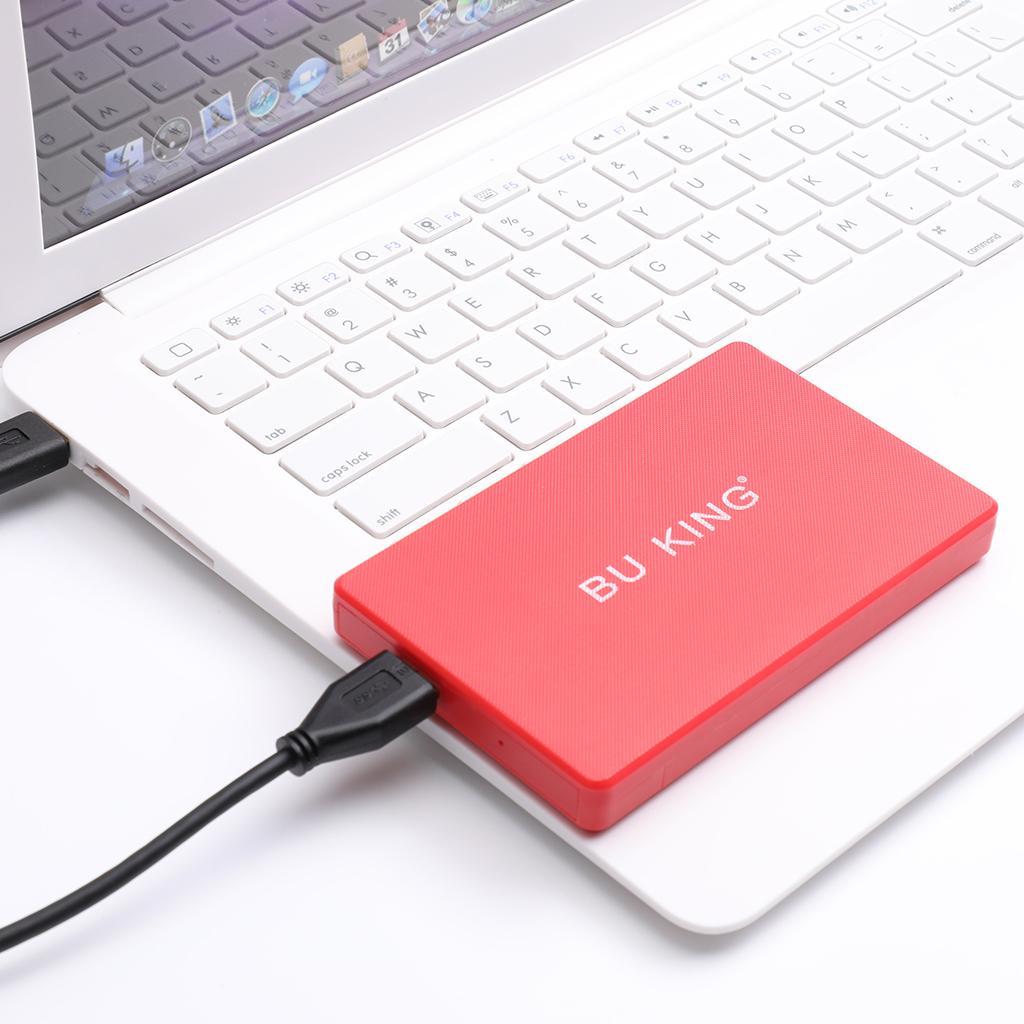 BUKING Red 160G 2.5" USB 3.0 Hard Drive Disk HDD 5Gbps for Laptop Computer