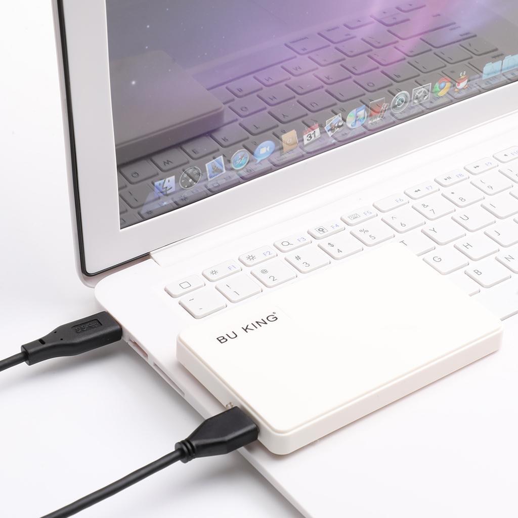 2.5in 60GB External Portable Micro USB Hard Drive Disk HDD SSD Enclosure