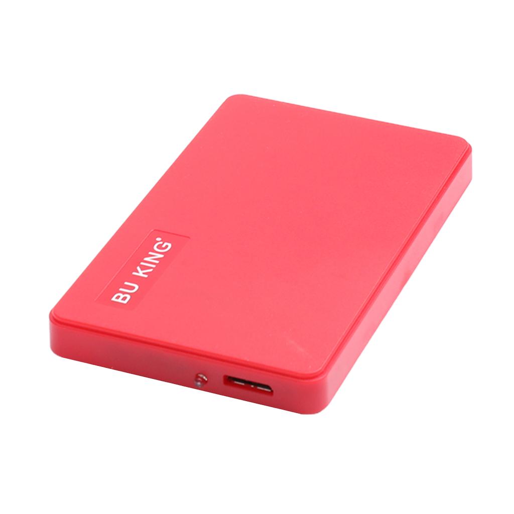 80G External 2.5" USB 3.0 Hard Disk Drive HDD for Notebook Laptop Red