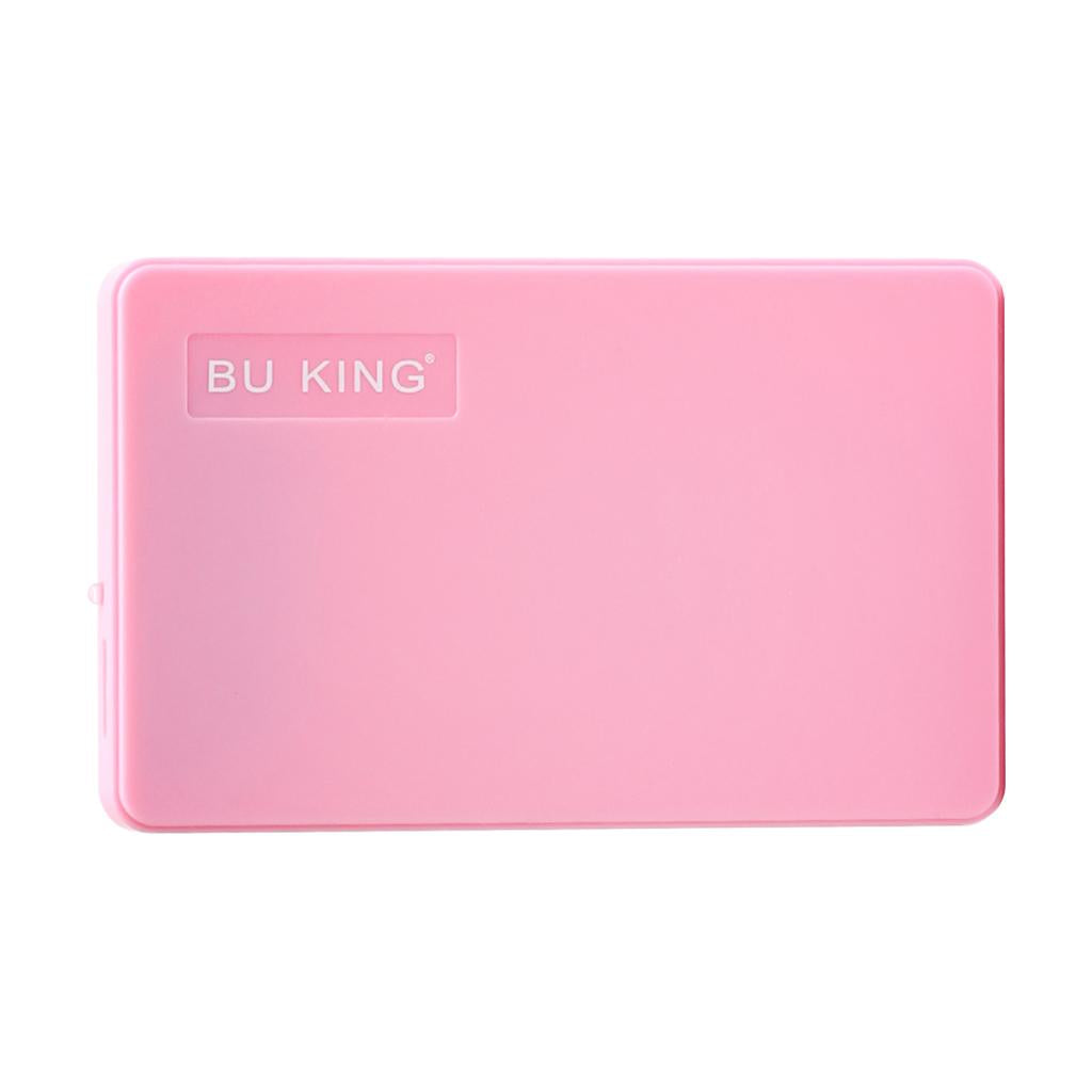 Ultra Slim Portable Pink 80G 2.5" USB 3.0 Hard Drive Disk HDD for Laptop PC