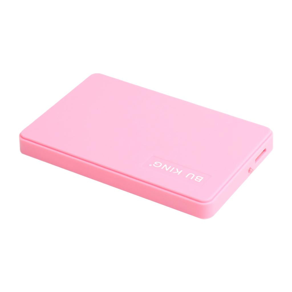 Ultra Slim Portable Pink 80G 2.5" USB 3.0 Hard Drive Disk HDD for Laptop PC