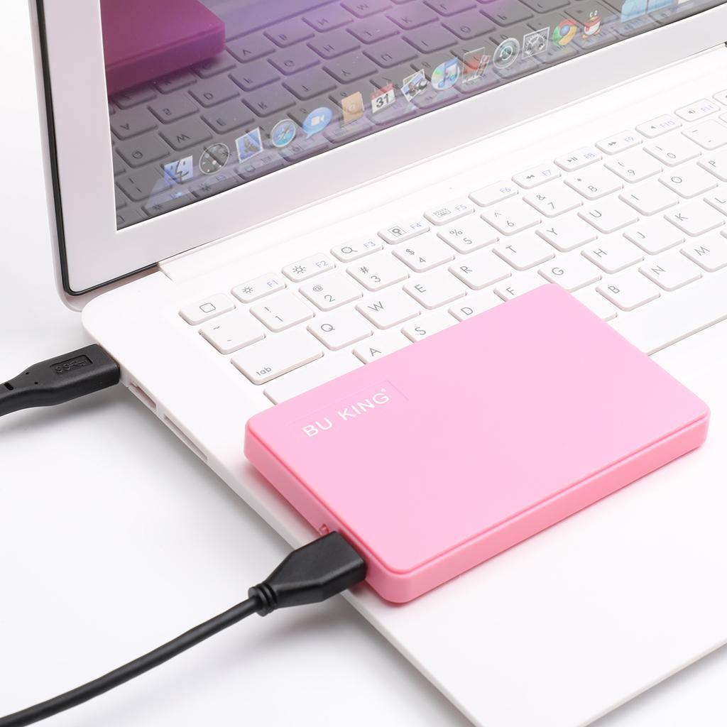 Plastic Pink 320G 2.5" USB 3.0 Hard Drive Disk HDD SATA 5Gbps for Laptop