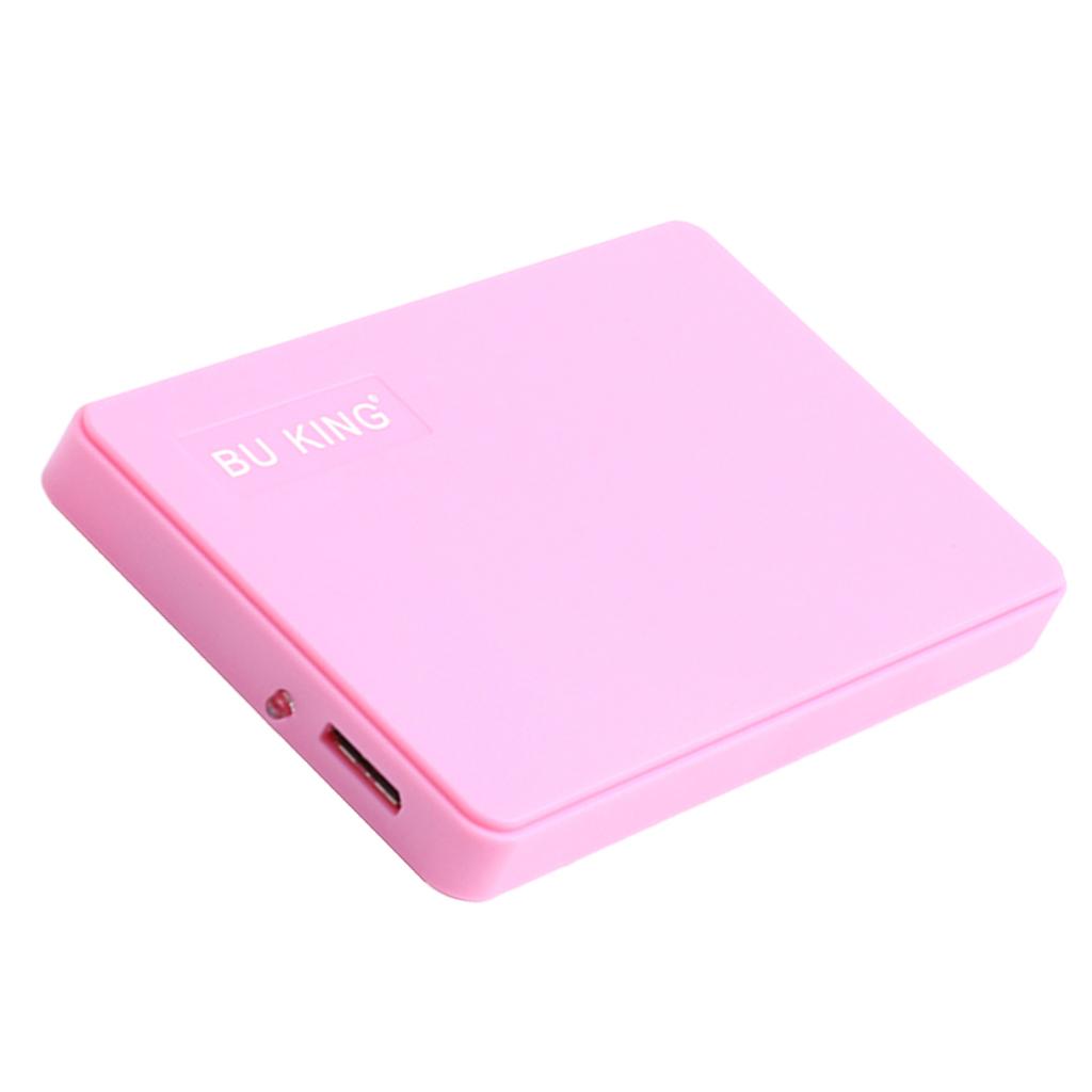 BUKING Portable Pink 500G 2.5" USB 3.0 Hard Drive Disk HDD 5Gbps for Laptop