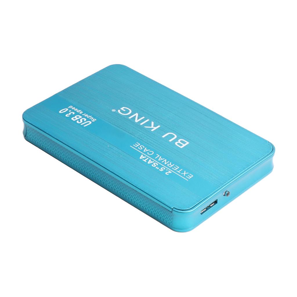 2.5" SATA to USB3.0 Portable External Solid State Drive Blue 320G