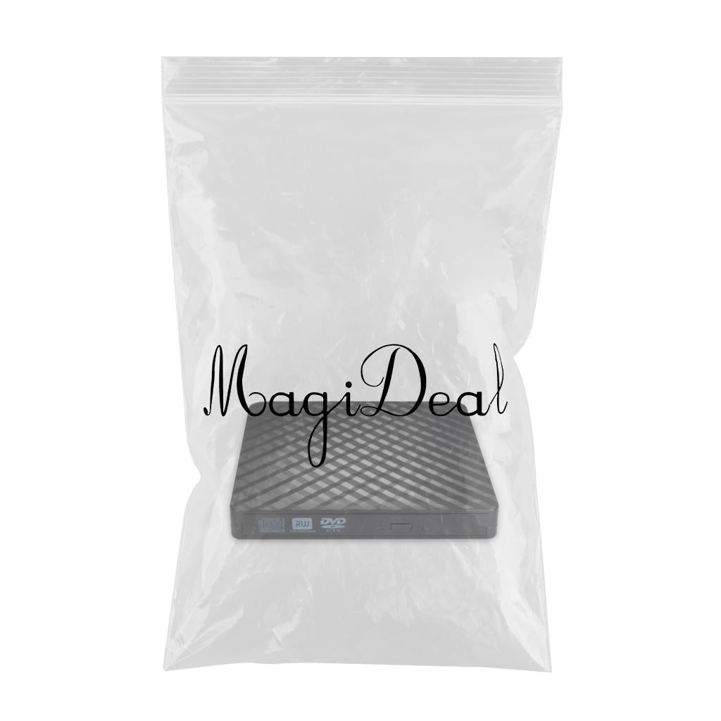 New External USB 3.0 DVD-RW CD Writer Burner Reader Player for PC Black