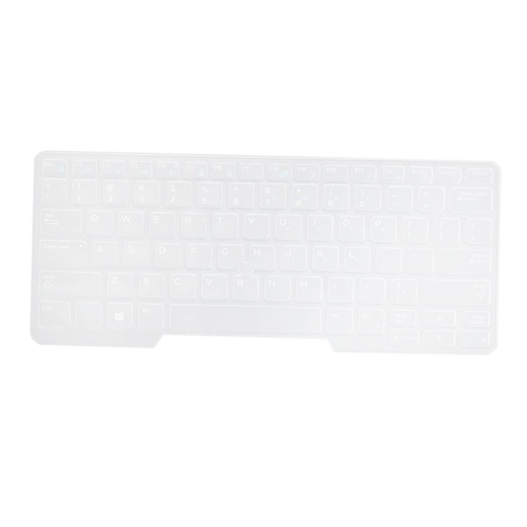 Silicone Keyboard Skin for Dell Latitude E5480 E5490 Transparent