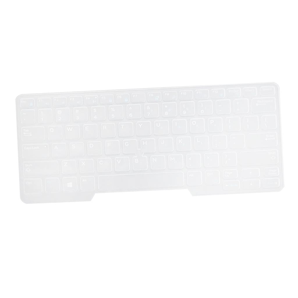 Silicone Keyboard Skin for Dell Latitude E5480 E5490 Transparent
