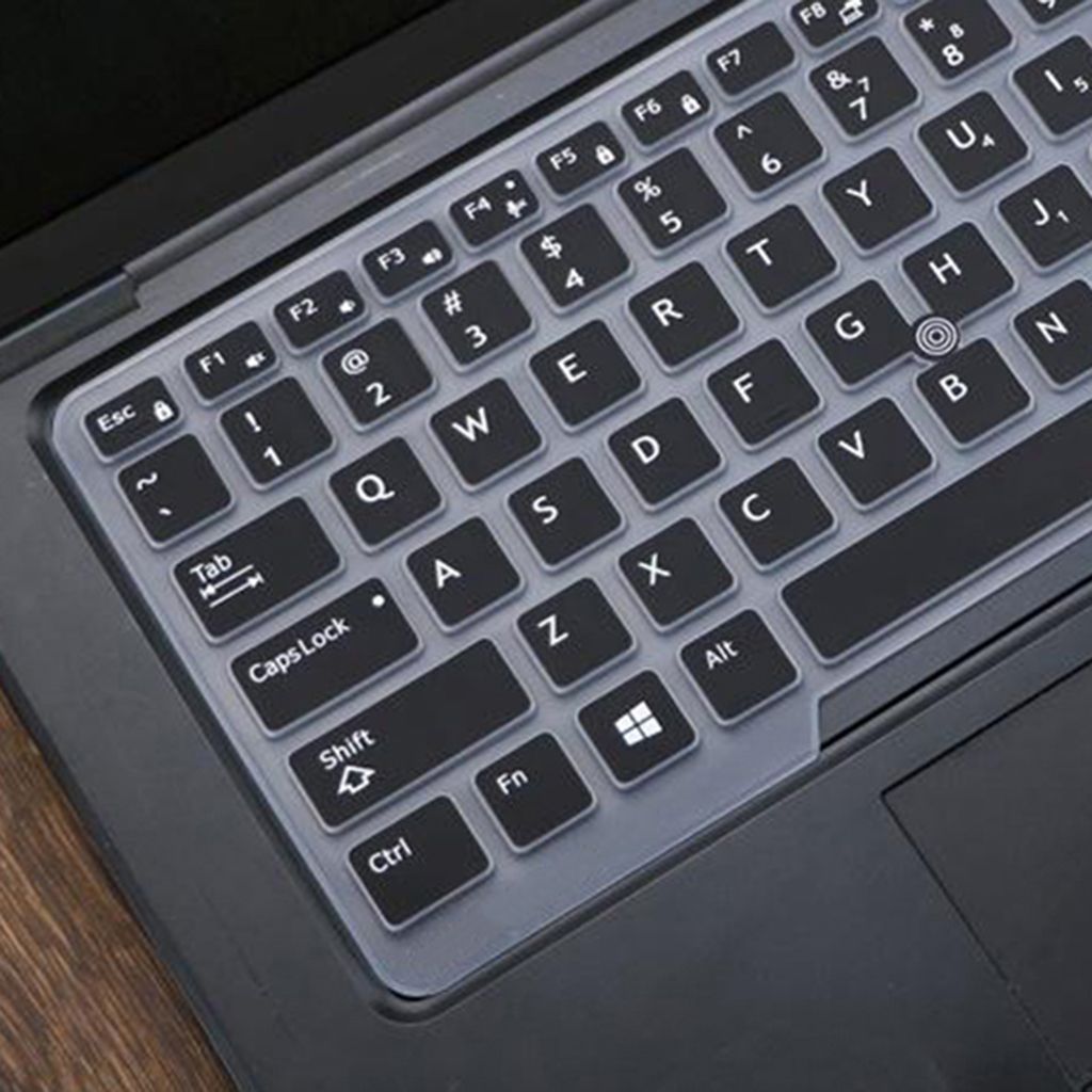 Silicone Keyboard Skin for Dell Latitude E5480 E5490 Black