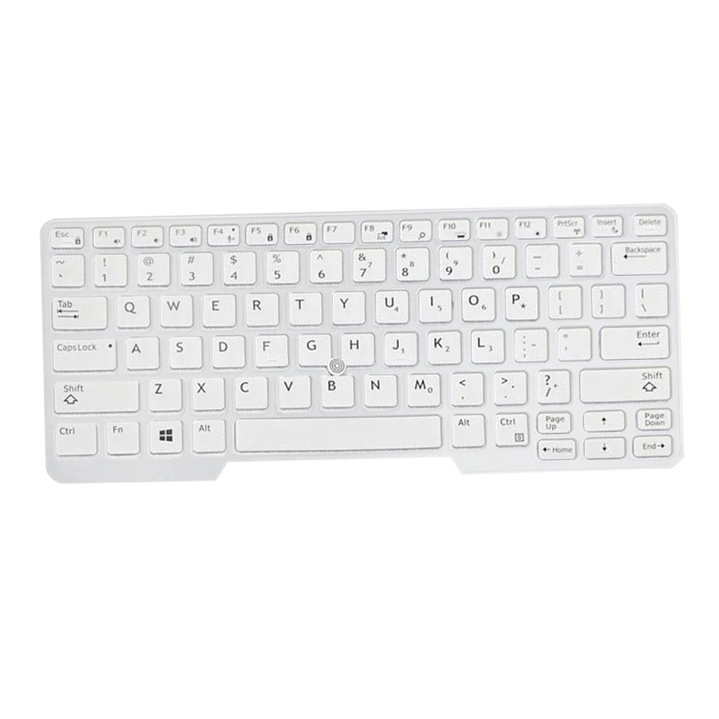 Silicone Keyboard Skin for Dell Latitude E5480 E5490 White