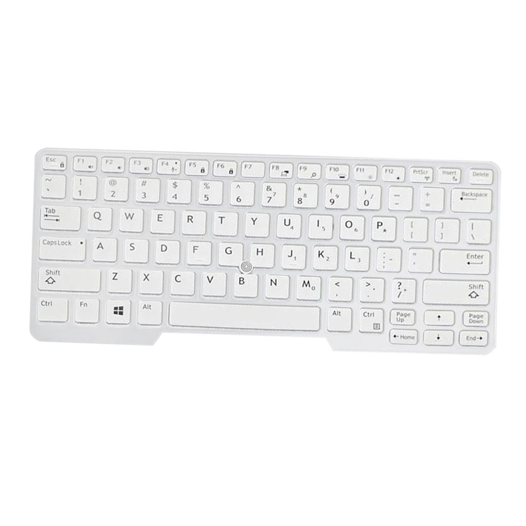 Silicone Keyboard Skin for Dell Latitude E5480 E5490 White