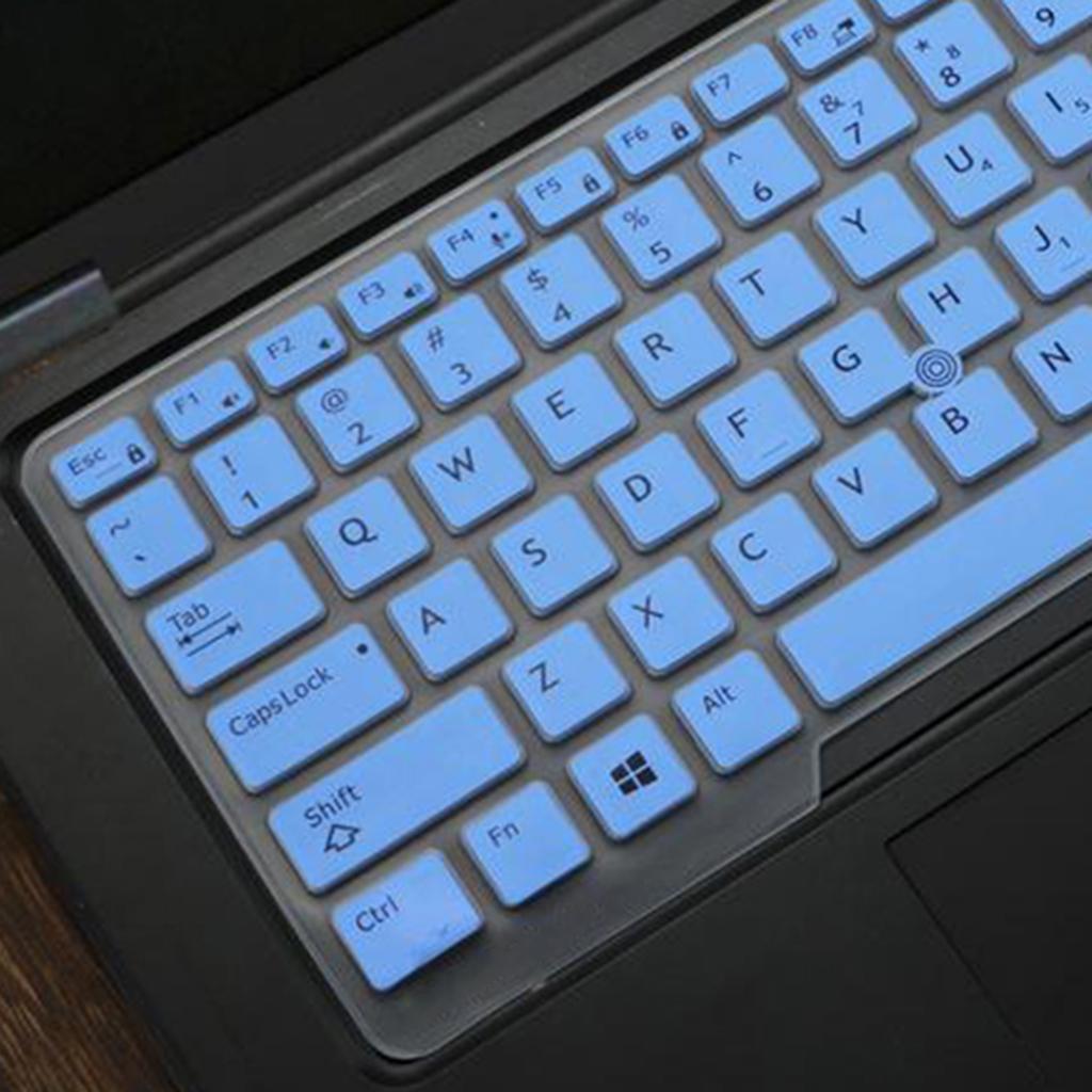 Silicone Keyboard Skin for Dell Latitude E5480 E5490 Blue