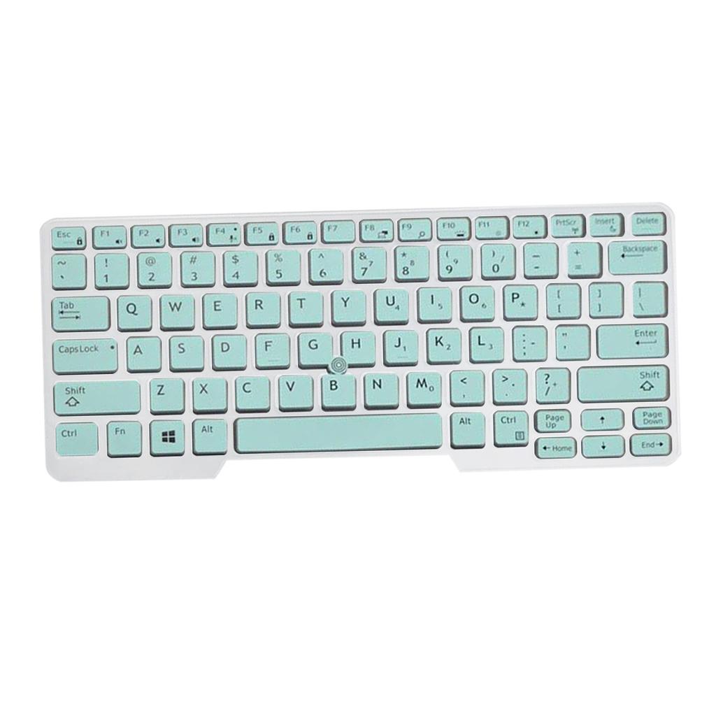 Silicone Keyboard Skin for Dell Latitude E5480 E5490 Mint Green