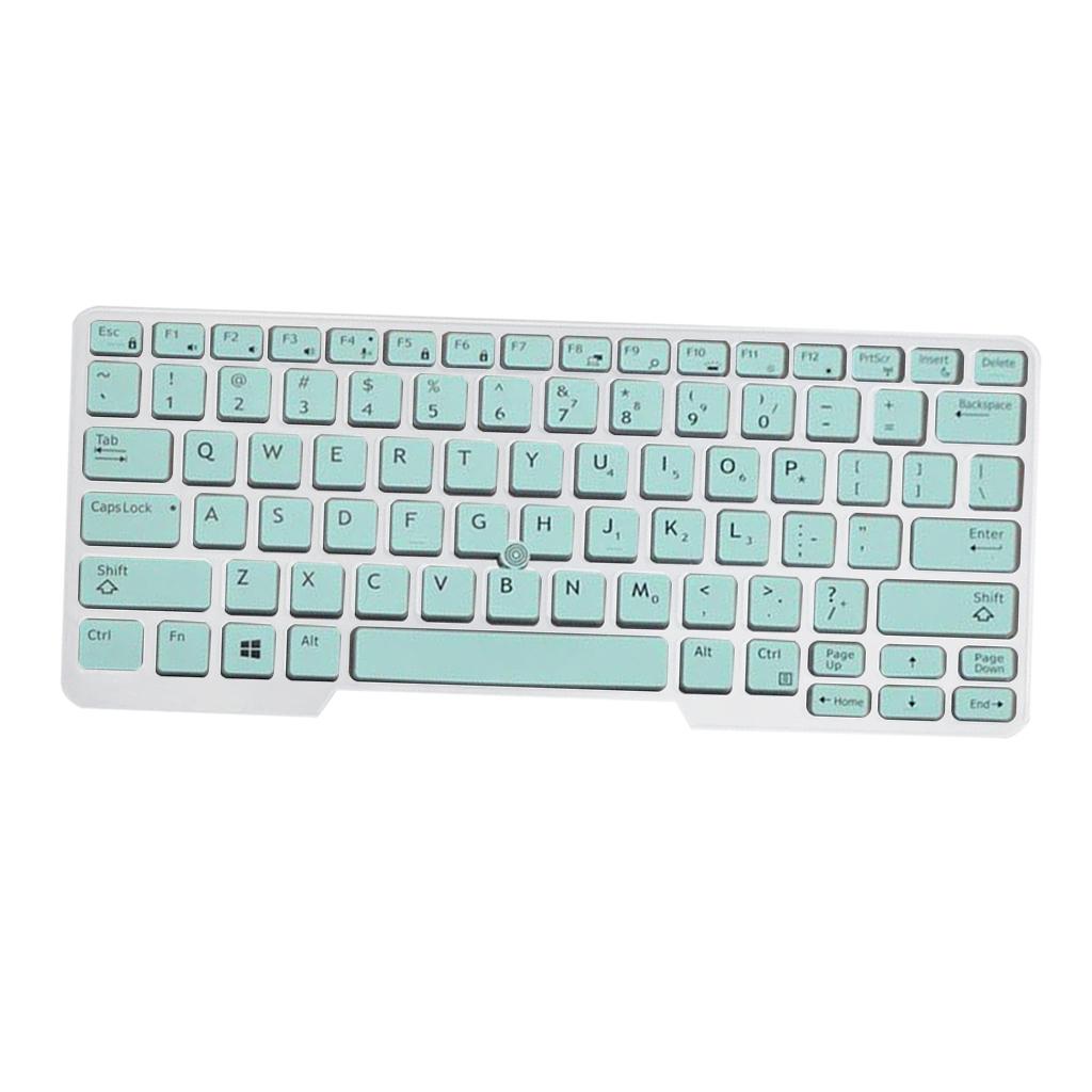 Silicone Keyboard Skin for Dell Latitude E5480 E5490 Mint Green