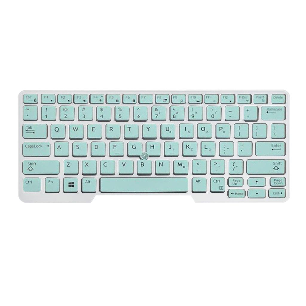 Silicone Keyboard Skin for Dell Latitude E5480 E5490 Mint Green