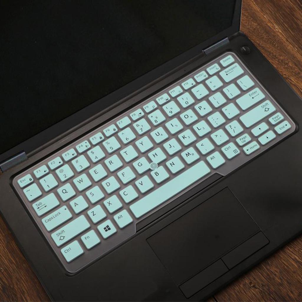 Silicone Keyboard Skin for Dell Latitude E5480 E5490 Mint Green