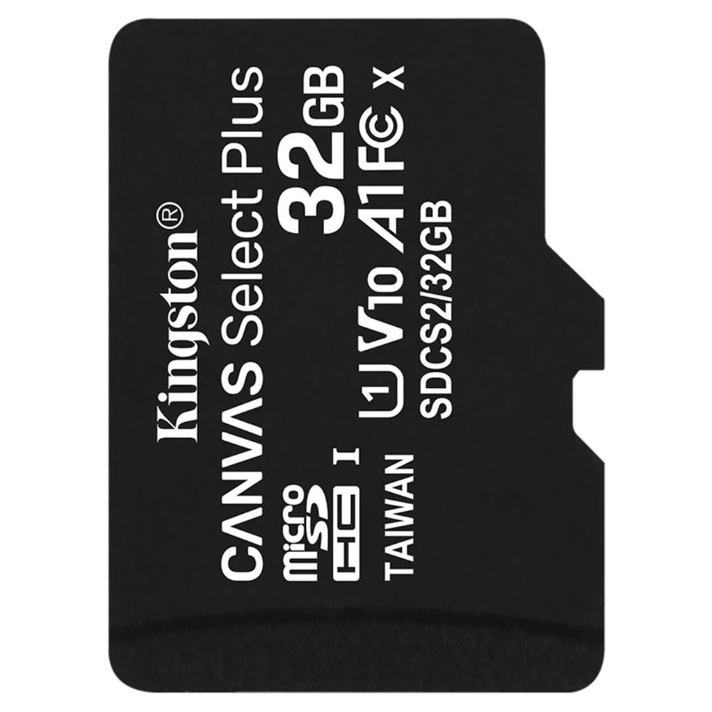 New Kingston Canvas Select Plus Micro SD Card SDHC SDXC Class 10 UHS-I 32G