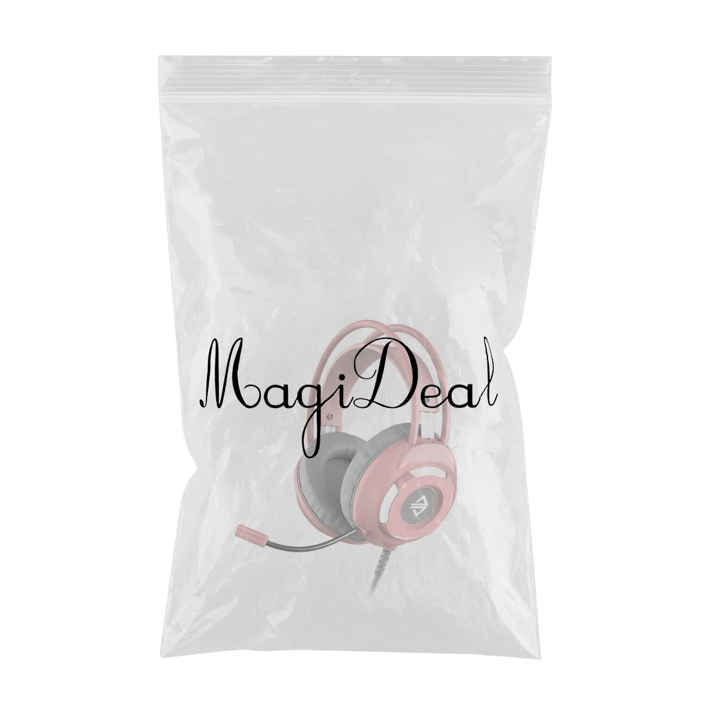 AX120 Stereo Gaming Noise-cancelling Wired Headset Pink (3.5mm)