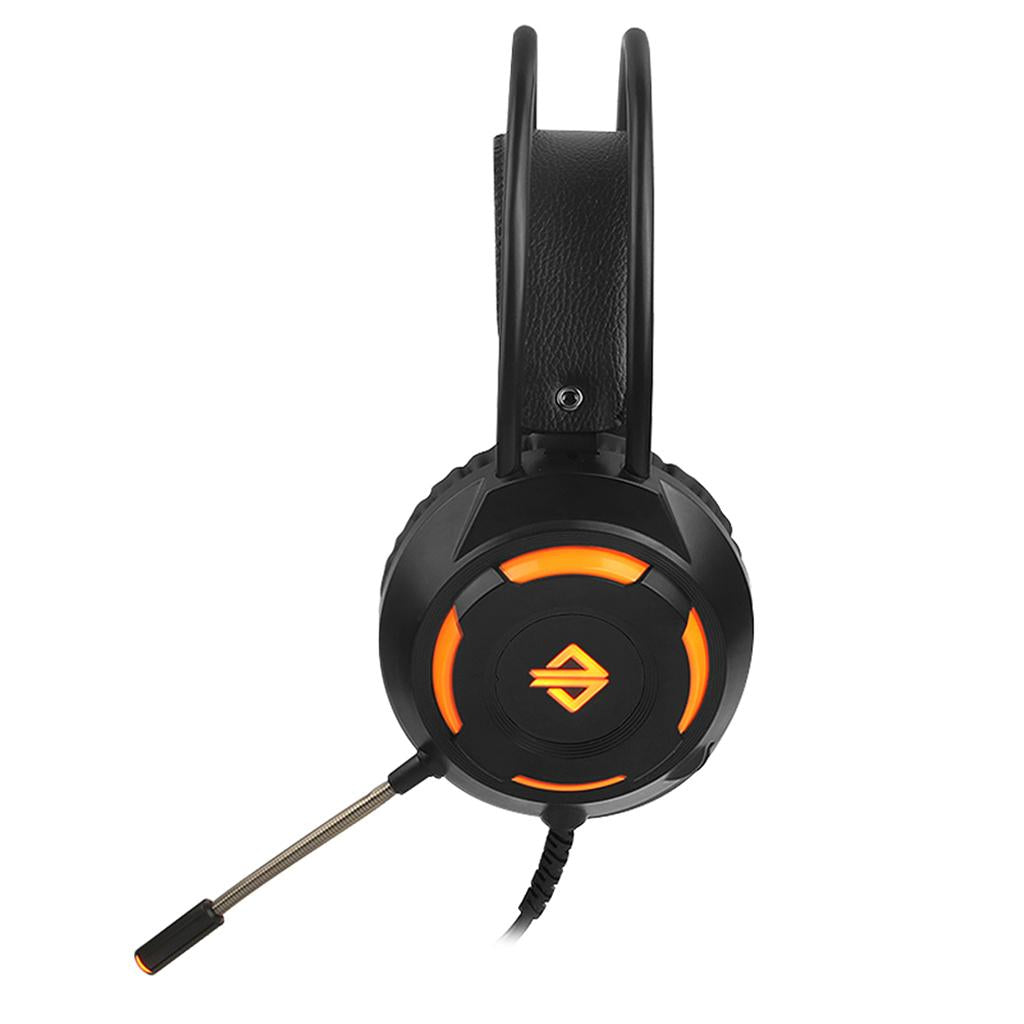 AX120 Stereo Gaming Noise-cancelling Wired Headset Black( USB)
