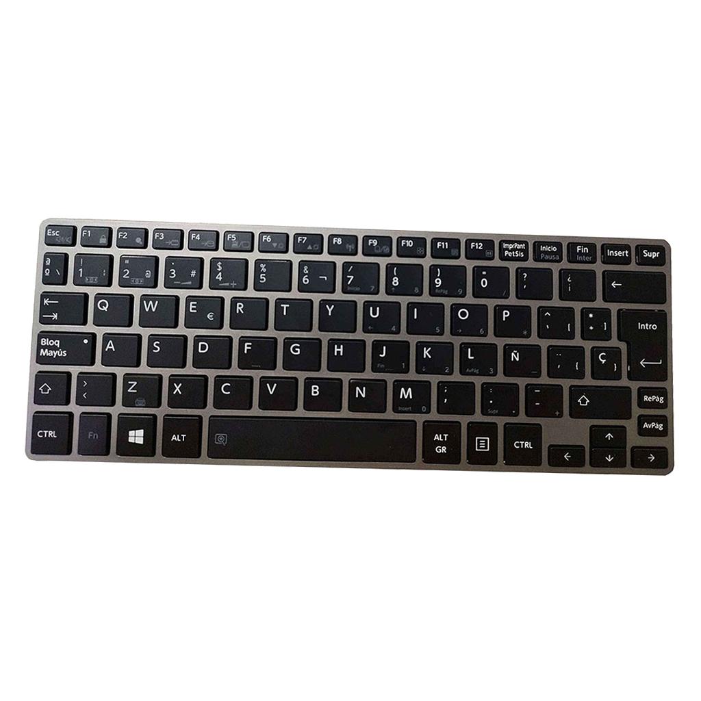 Laptop Keyboard Spanish Layout Part for Toshiba Portege Z30-A Z30-C Z30T-C