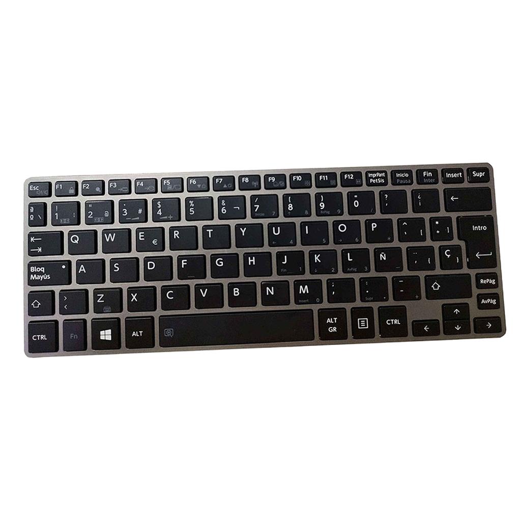 Laptop Keyboard Spanish Layout Part for Toshiba Portege Z30-A Z30-C Z30T-C