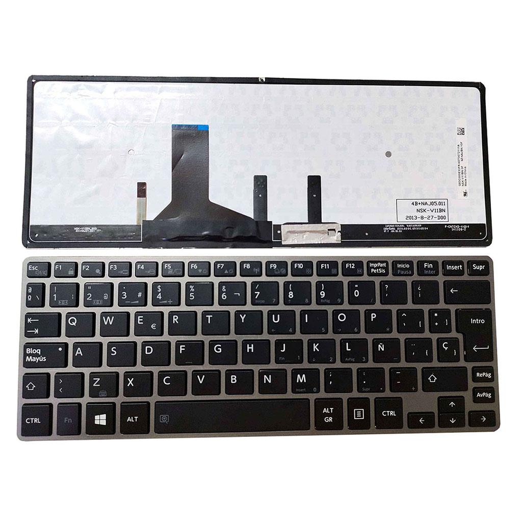 Laptop Keyboard Spanish Layout Part for Toshiba Portege Z30-A Z30-C Z30T-C