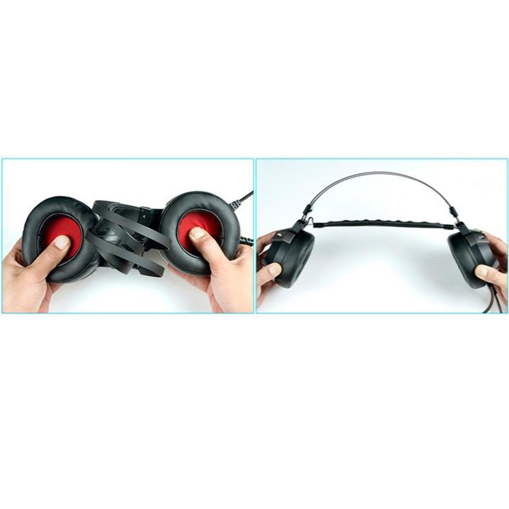 AX361 Wired 3.5mm Gaming Headset Stereo Sound Headphones For Computer/Laptop