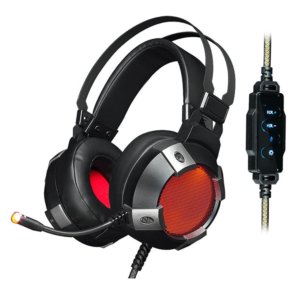 AX361 Wired 3.5mm Gaming Headset Stereo Sound Headphones For Computer/Laptop