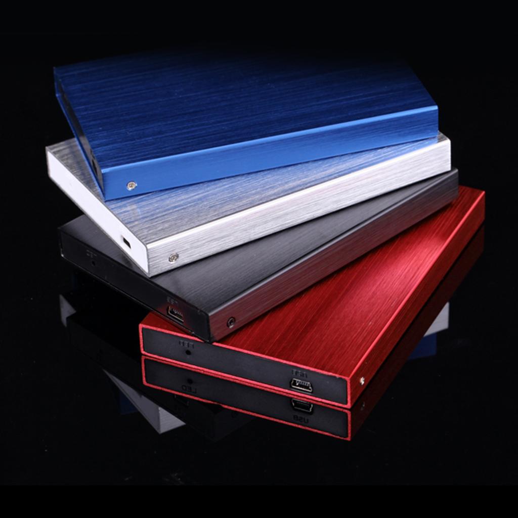 Blueendless 2.5" HDD Portable External Hard Drive for Laptop Red 80GB