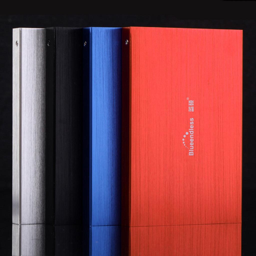 Blueendless 2.5" HDD Portable External Hard Drive for Laptop Black 80GB