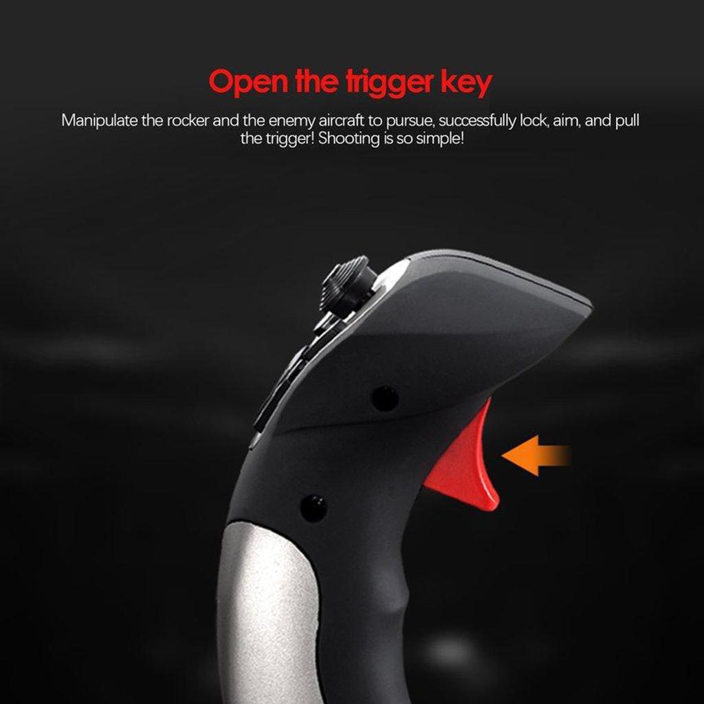 PC Joystick Flight Simulator Gaming Controller USB Wired for Laptop Computer