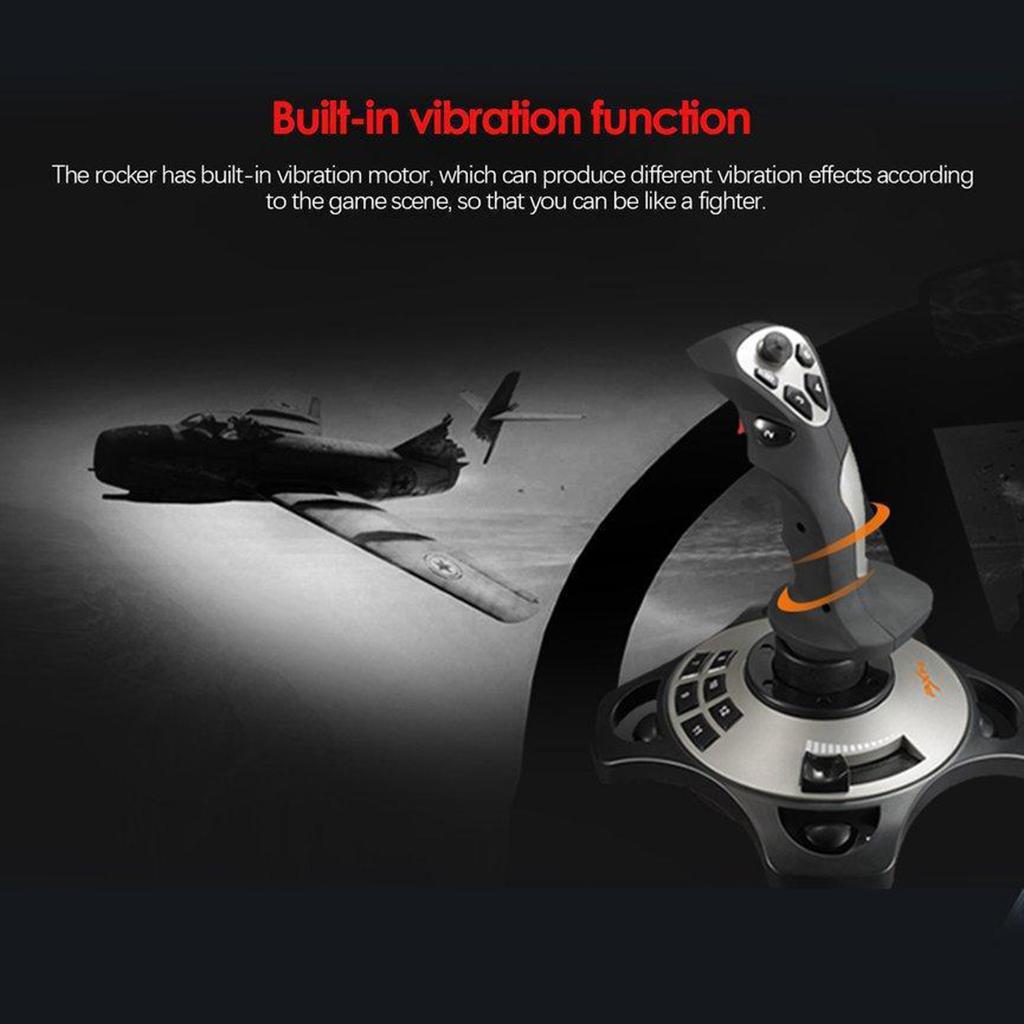 PC Joystick Flight Simulator Gaming Controller USB Wired for Laptop Computer