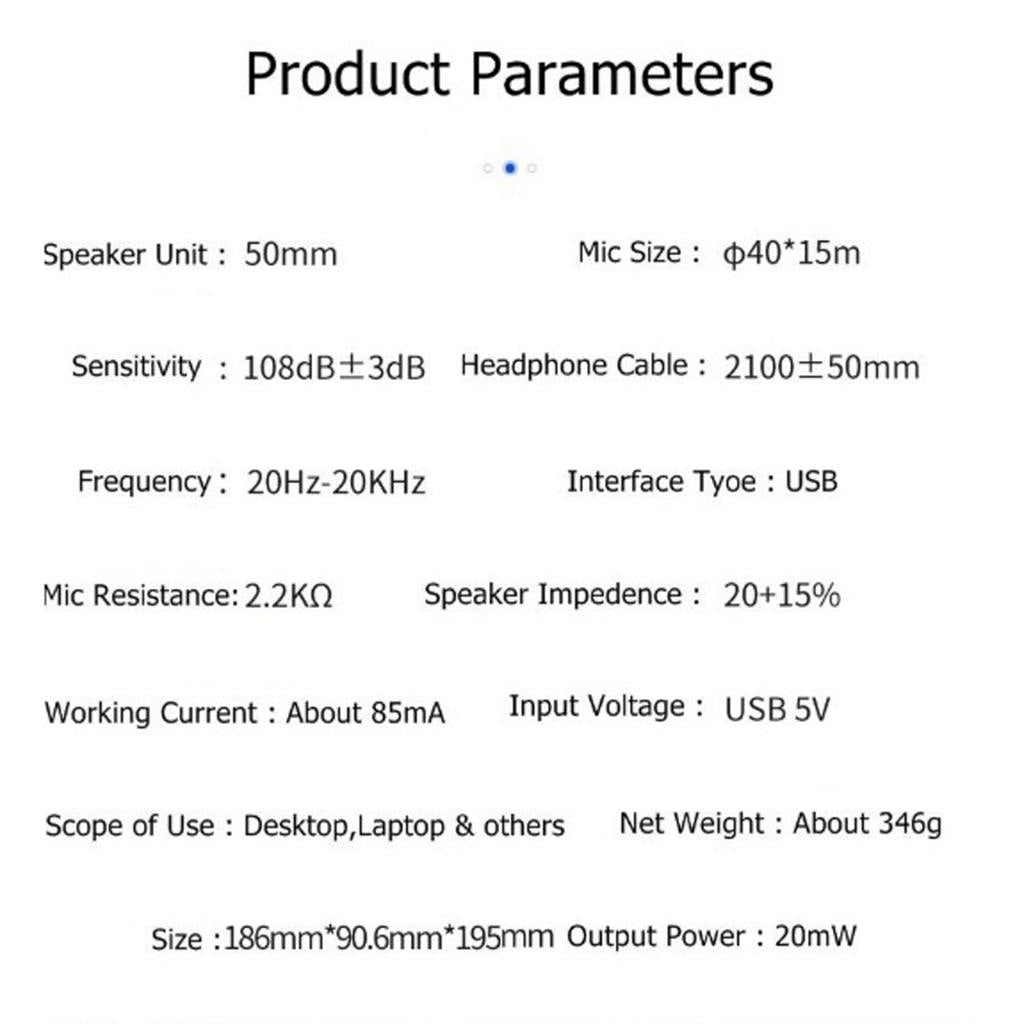 AX365 RGB Surround Gaming Headset Wired with Mic Led Backlit PC Laptop Pink