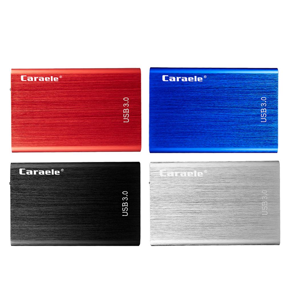 Portable High Speed USB3.0 External Hard Disk Drive Black 500G