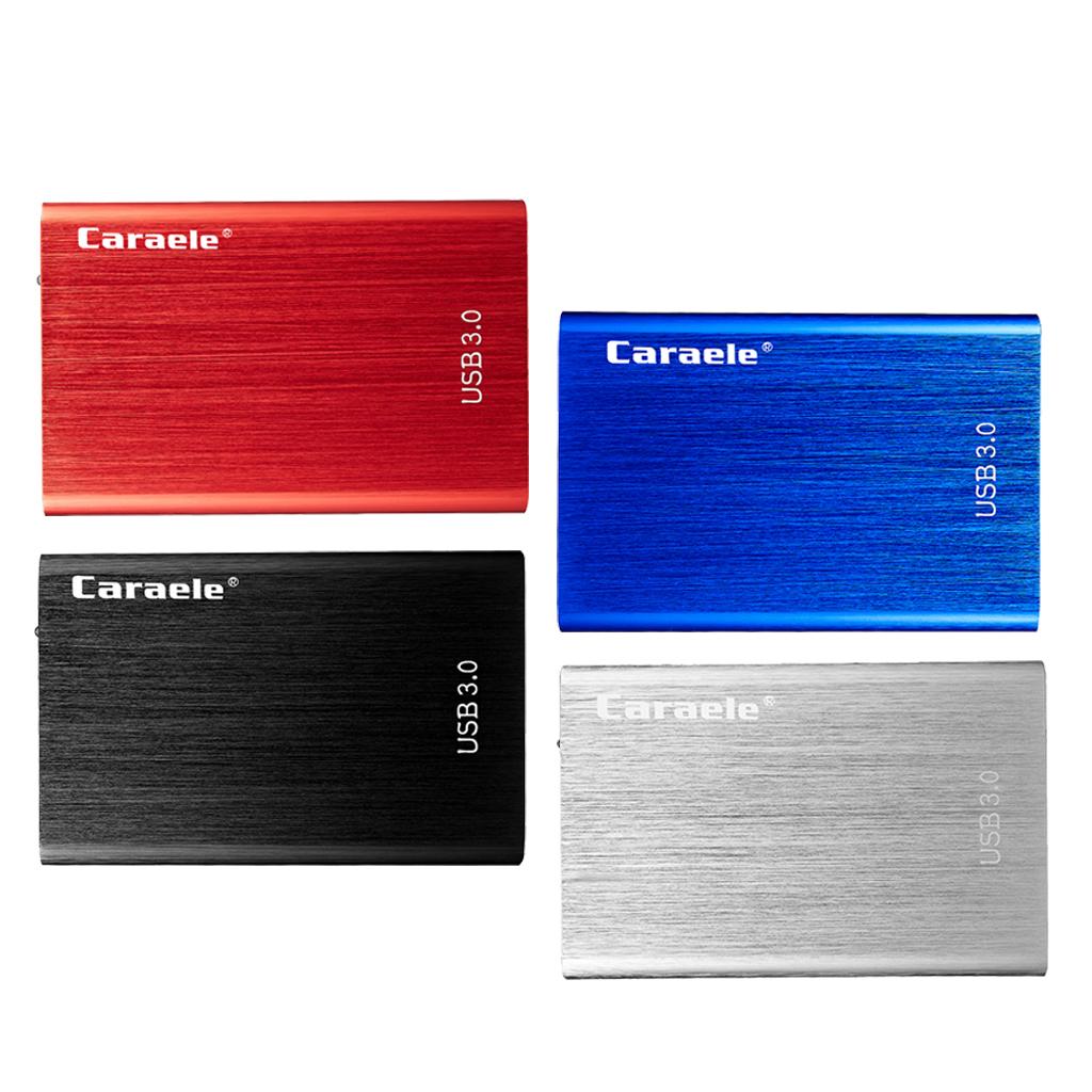 Portable High Speed USB3.0 External Hard Disk Drive Black 500G