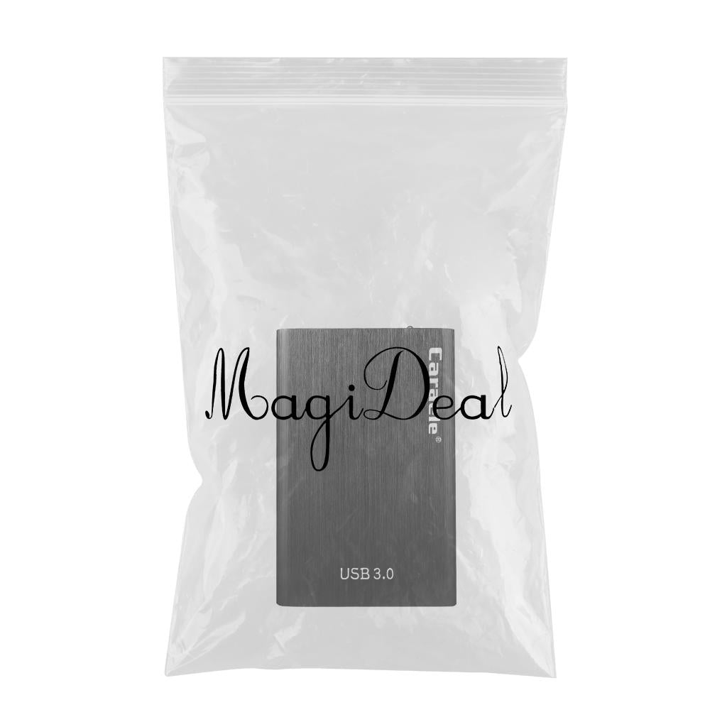 Portable High Speed USB3.0 External Hard Disk Drive Black 1TB