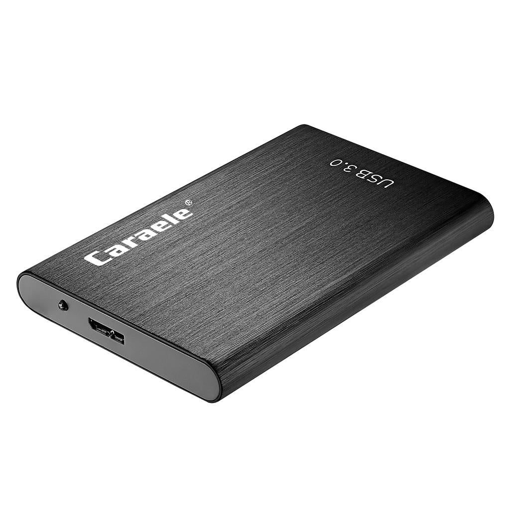 Portable High Speed USB3.0 External Hard Disk Drive Black 1TB