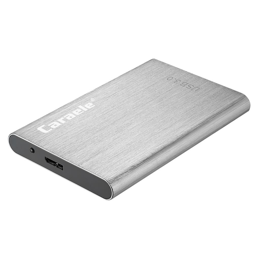 Portable High Speed USB3.0 External Hard Disk Drive Silver 500G