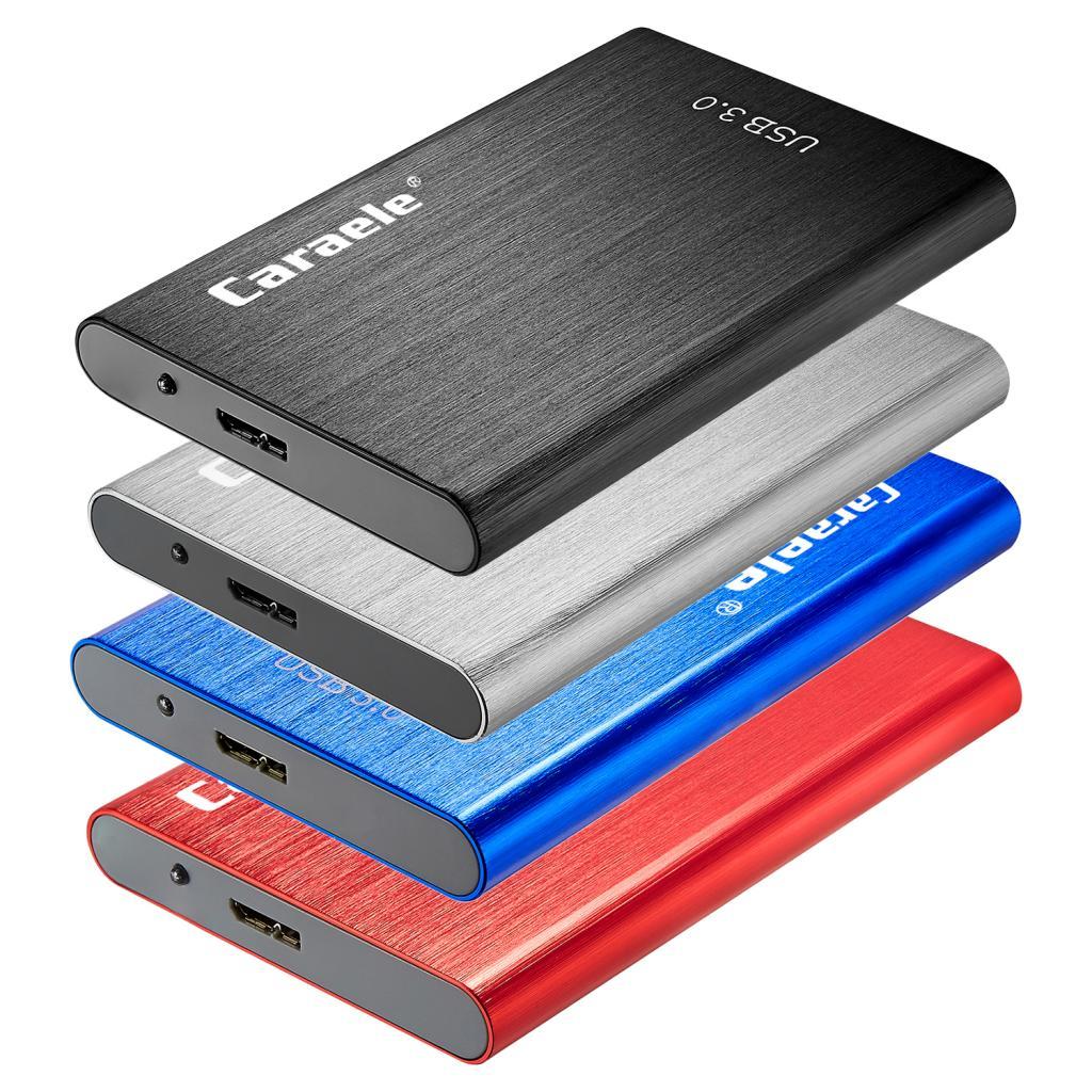 Portable High Speed USB3.0 External Hard Disk Drive Silver 2TB