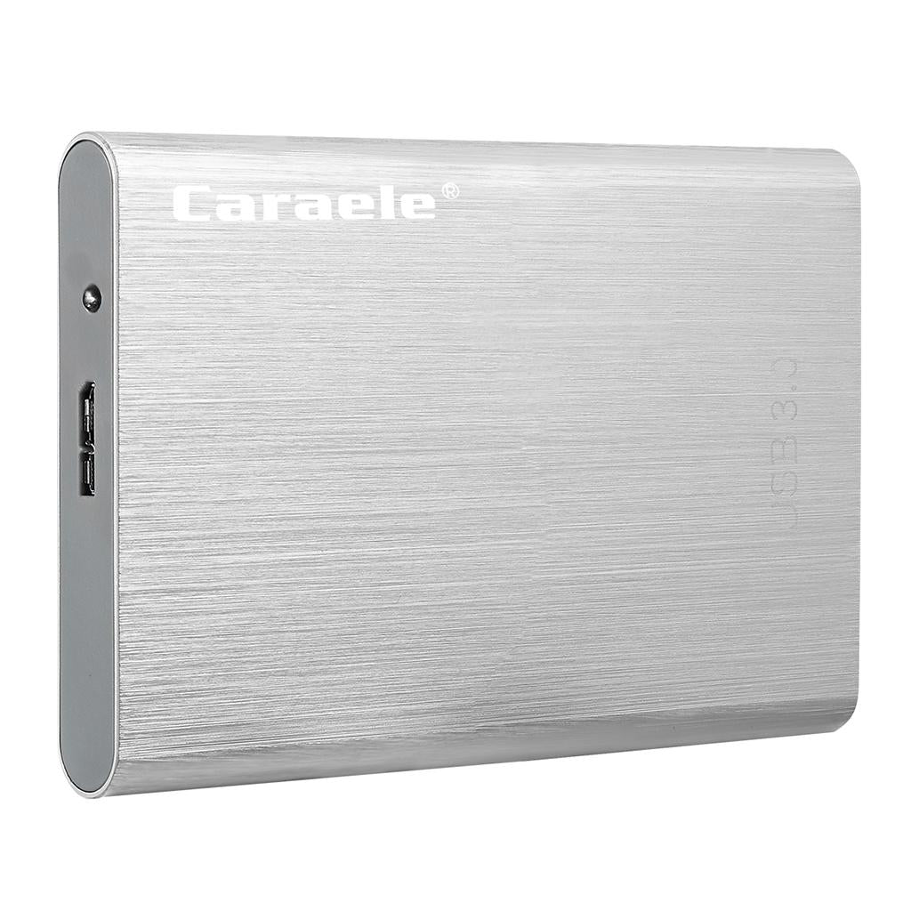Portable High Speed USB3.0 External Hard Disk Drive Silver 2TB
